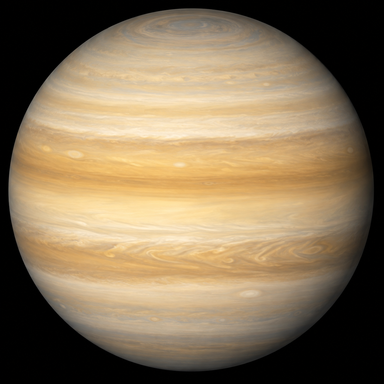 Illustrazione artistica completa di Saturno per la mappa interattiva